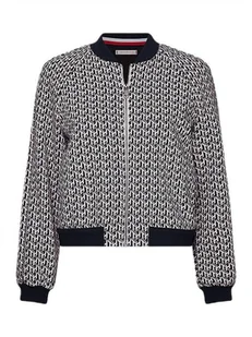 Kurtka damska Tommy Hilfiger Tedi Bomber przejściowa bomberka-XS - Kurtki damskie - miniaturka - grafika 1