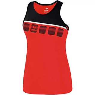 Koszulki i topy damskie - Erima Kids 5-C tanktop, czerwony/czarny/biały, rozmiar: 152 1081923 - grafika 1