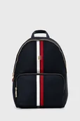 Plecaki - Tommy Hilfiger plecak damski kolor granatowy mały gładki - miniaturka - grafika 1