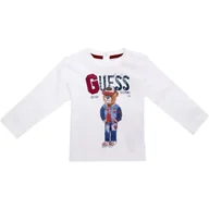 Koszulki dla chłopców - Guess Longsleeve Regular Fit - miniaturka - grafika 1