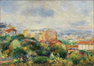 Galeria Plakatu, Plakat, View From Montmartre, Pierre-Auguste Renoir, 50x40 cm - Plakaty Galeria Plakatu, Plakat, View From Montmartre, Pierre-Auguste Renoir, 50x40 cm - Plakaty - miniaturka - grafika 1