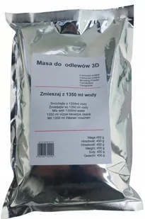 Masa Do Odlewów 3D Kopiowanie Części Ciała 450g - Akcesoria rzeźbiarskie - miniaturka - grafika 1