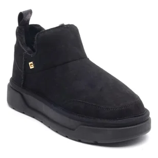 Damskie Buty zimowe GUESS UNIE FLFUNNESU10-BLACK – Czarny - Kozaki damskie - miniaturka - grafika 1