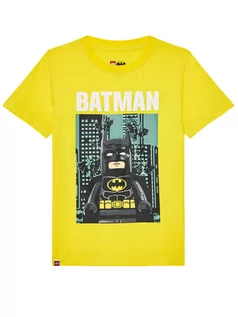 Koszulki dla chłopców - LEGO Wear T-Shirt 12010092 Żółty Regular Fit - grafika 1