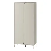 Szafy i szafki dla dzieci - Szafa dwudrzwiowa HARMONY HR-01 | Kaszmir + truflowy - miniaturka - grafika 1