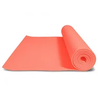 Maty do jogi - Mata do ćwiczeń, jogi, pilates PVC Gorilla Sports koralowa czerwień - miniaturka - grafika 1