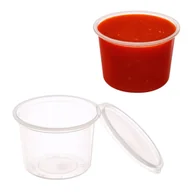 Miseczki i talerzyki dla dzieci - POJEMNIKI NA ZUPĘ 500 ml z WIECZKIEM Kubek Miska z Pokrywką ZESTAW 50 szt. - miniaturka - grafika 1