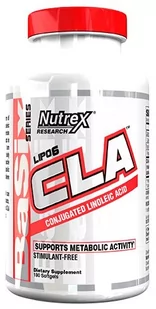 Nutrex - Lipo-6 CLA, 180 kapsułek miękkich - Produkty specjalne dla sportowców - miniaturka - grafika 1