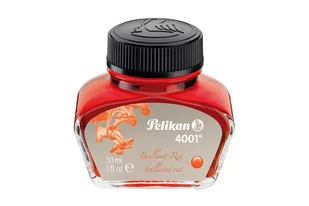 Pelikan Atrament 4001 30ML CZERWONY 301036 - Naboje i atramenty - miniaturka - grafika 2