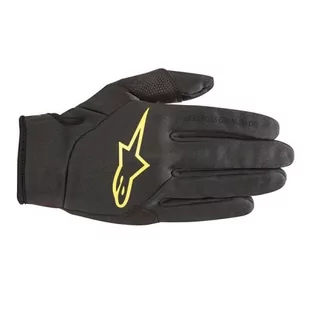Rękawice rowerowe ALPINESTARS CASCADE kolor czarny/żółty - Rękawice motocyklowe - miniaturka - grafika 1