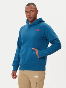 The North Face Bluza Redbox NF0A89F9 Niebieski Regular Fit - Bluzy męskie - miniaturka - grafika 1