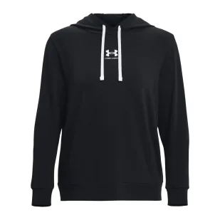 Damska bluza treningowa UNDER ARMOUR Rival Terry Hoodie - Kurtki i kamizelki sportowe damskie - miniaturka - grafika 1