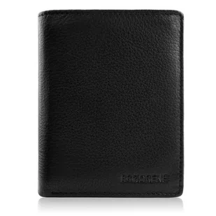 Portfel Męski Skórzany G-10 Brodrene Czarny - Portfele - miniaturka - grafika 1