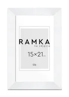 Ramki na zdjęcia - Ramka na zdjęcia 15x21 cm Biała - miniaturka - grafika 1