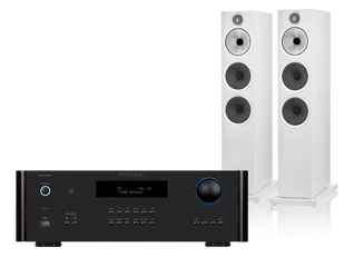 Rotel RA-1572 MkII (czarny) + 603 S3 (biały) - Zestawy stereo - miniaturka - grafika 1