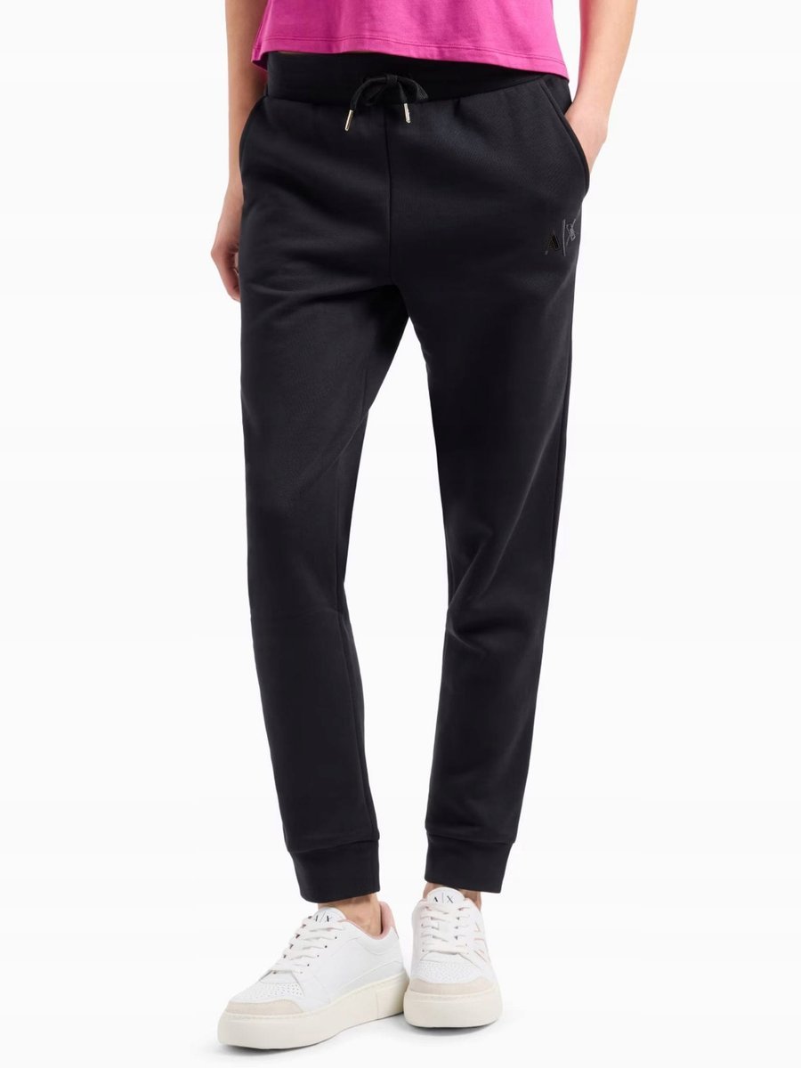 Spodnie damskie Armani Exchange XW000058 AF10249 czarny - XL