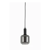 Lampy sufitowe - Szara lampa sufitowa z szklanym kloszem ø 21 cm Lekar – Light & Living - miniaturka - grafika 1