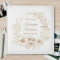Albumy fotograficzne - Duży album na zdjęcia z grawerem dla rodziców na podziękowanie ślu - miniaturka - grafika 1