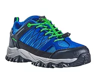 Buty dla chłopców - Black Crevice Dziecięce buty trekkingowe, wodoodporne, niskie, niebieskie/zielone, rozmiar 31 - miniaturka - grafika 1