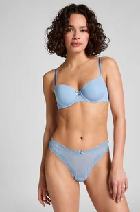 Hunkemöller Stringi Hazel Niebieski - Majtki damskie Hunkemöller Stringi Hazel Niebieski - Majtki damskie - miniaturka - grafika 1