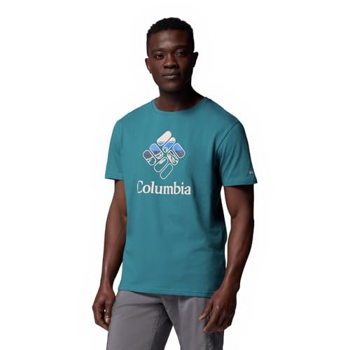 Columbia T-shirt Męski, Grafika M Rapid Ridge