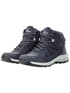 Buty trekkingowe damskie - Jack Wolfskin Buty trekkingowe "WOODLAND 2 TEXAPORE MID" w kolorze granatowym - miniaturka - grafika 1