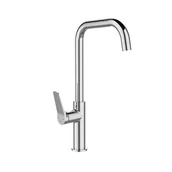 Baterie kuchenne - Bateria kuchenna Nestos chrom wylewka U Invena - miniaturka - grafika 1