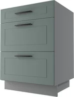 Meble kuchenne - Bergamo Szafka Dolna D3M/60 Metabox Miętowy Mat - miniaturka - grafika 1