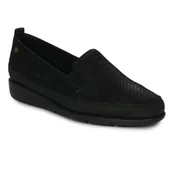 Półbuty damskie - Maciejka Półbuty damskie skórzane czarne-38 - miniaturka - grafika 1