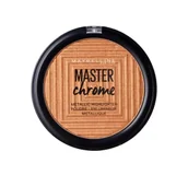 Bronzery i konturowanie twarzy - Maybelline Maybelline master chrome rozświetlacz 150 molten 3600531422264 - miniaturka - grafika 1