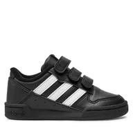 Buty dla chłopców - Sneakersy adidas Team Court 2 Str Cf C ID6633 Czarny - miniaturka - grafika 1
