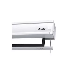 Elektryczny ekran projekcyjny ścienny/sufitowy REFLECTA CrystalLine Motor, 100", 180x180, 1:1, biały matowy - Ekrany projekcyjne - miniaturka - grafika 1