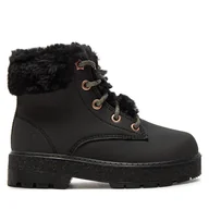 Buty dla dziewczynek - Trapery Skechers Street Glitz 310952L Czarny - miniaturka - grafika 1