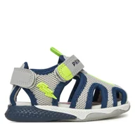 Buty dla chłopców - Sandały Primigi 7953222 Szary - miniaturka - grafika 1