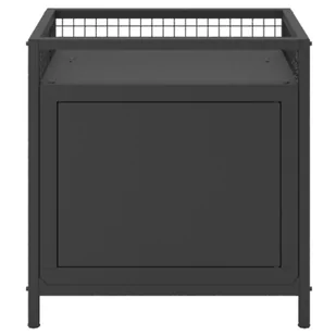 Szafka LOFT industrialna metalowa z kratką LOV 1A - Inne meble biurowe - miniaturka - grafika 1