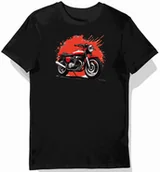Koszulki męskie - Koszulka męska czarna Kultowy Styl Honda CB750 XL - miniaturka - grafika 1