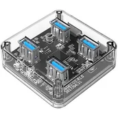 Huby USB - ORICO Adapter Hub 4w1 4x Usb 3.0 5Gbps MH4U - miniaturka - grafika 1