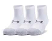 Skarpetki damskie - Skarpety Under Armour HeatGear Krótkie 3-Pak Białe - miniaturka - grafika 1