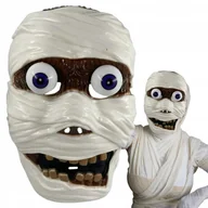 Dodatki do strojów karnawałowych - Maska Halloween Mumia Kostium Przebranie Karnawałowa Strach Potwór - miniaturka - grafika 1