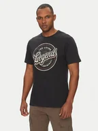 Koszulki męskie - Blend T-Shirt 20717760 Czarny Regular Fit - miniaturka - grafika 1