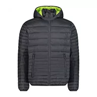 Kurtki męskie - CMP - Męska kurtka Snaps Hood, Man, Antracite, 52 - miniaturka - grafika 1