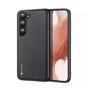 Dux Ducis Etui ochronne Fino do Samsung Galaxy S23+ pokrowiec z silikonową ramką czarne - Etui i futerały do telefonów - miniaturka - grafika 1