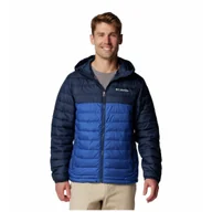 Kurtki męskie - Kurtka męska Columbia Powder Lite™ II Hooded Jacket Rozmiar: XL / Kolor: niebieski - miniaturka - grafika 1