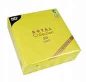 Obrusy i serwetki - Papstar Serwetki "ROYAL Collection", 50 szt. 40 cm x 40 cm, limonka 10819 - miniaturka - grafika 1