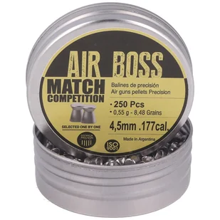 Śrut Apolo Air Boss Match Competition 4.5 mm, 250 szt. 0.55g/8.48gr (30301) - Amunicja do wiatrówek - miniaturka - grafika 2
