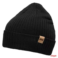 Czapki narciarskie - Czapka zimowa Helly Hansen BUSINESS BEANIE 2 - black - miniaturka - grafika 1