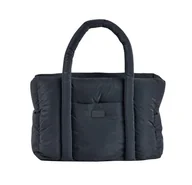 Torby i organizery dla mam - Beaba Torba dla mamy Puffy Paris Dark heather grey - torba - miniaturka - grafika 1
