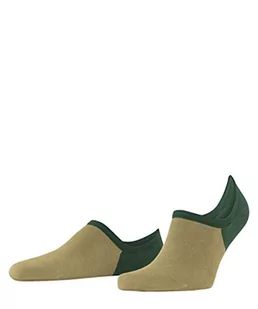 FALKE Colour Blend Męskie Niewidoczne Skarpetki Trwała Bawełna Biały Szary Więcej Kolorów Wysoka Dekolt Ochraniacz Na Stopy Niskie Zamknięte Buty 1 Para, Zielony (Seaweed 7297), 39-42 EU - Koszulki męskie - miniaturka - grafika 1