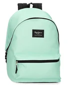 Plecaki - Plecak Pepe Jeans 63224A2 męski turkusowy tekstylny - miniaturka - grafika 1