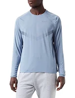 Koszulki męskie - Nike Męska koszulka z długim rękawem, Ashen Slate/Reflective Silv, XL - miniaturka - grafika 1